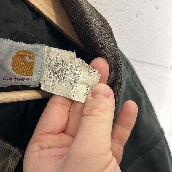 Vintage Carhartt Quilted Artic Jacket “Hunter Green” - Picture 7 of 9